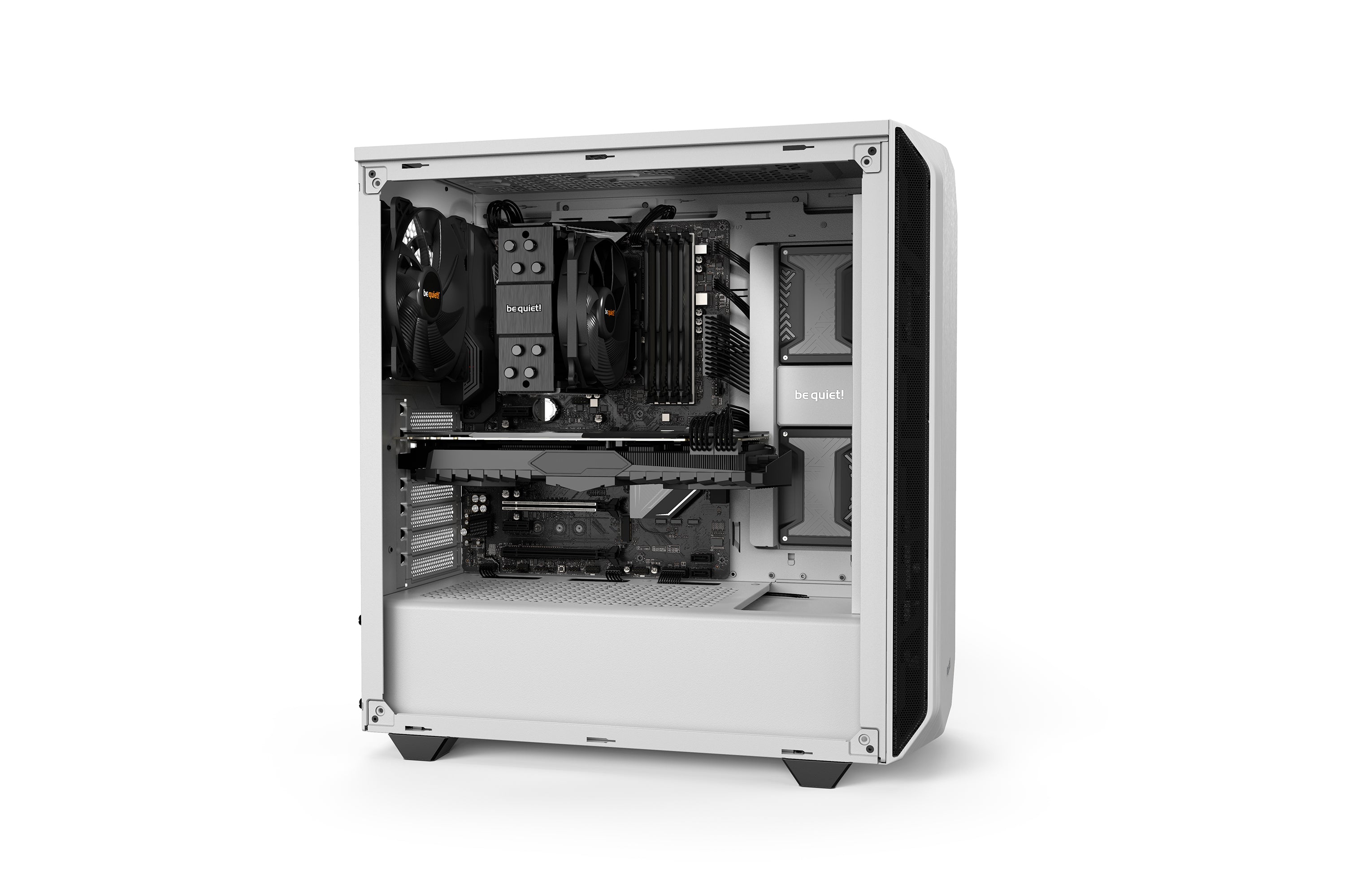 מארז לבן be quiet! PURE BASE 500 White