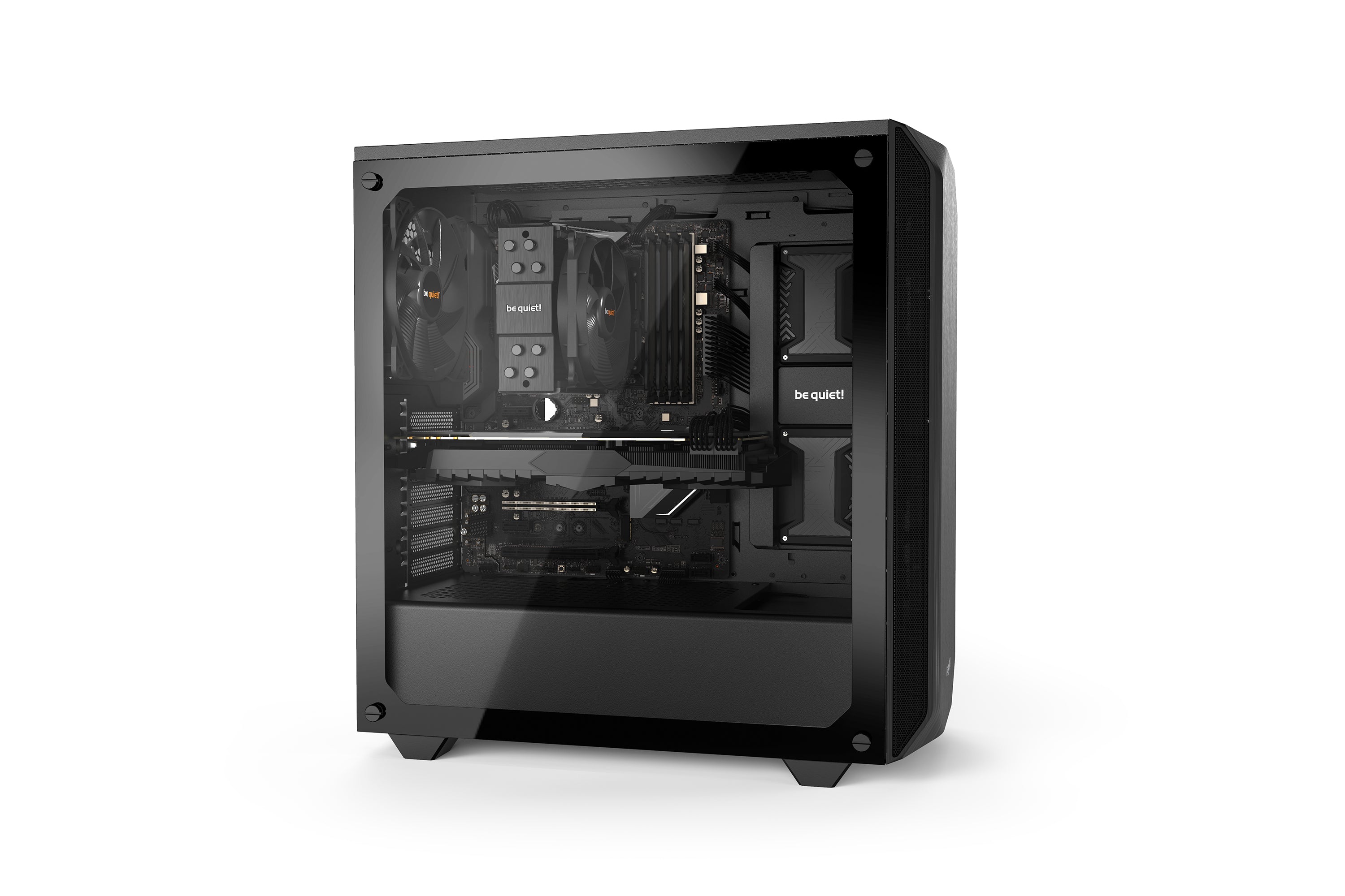 מארז be quiet! PURE BASE 500 Window Black