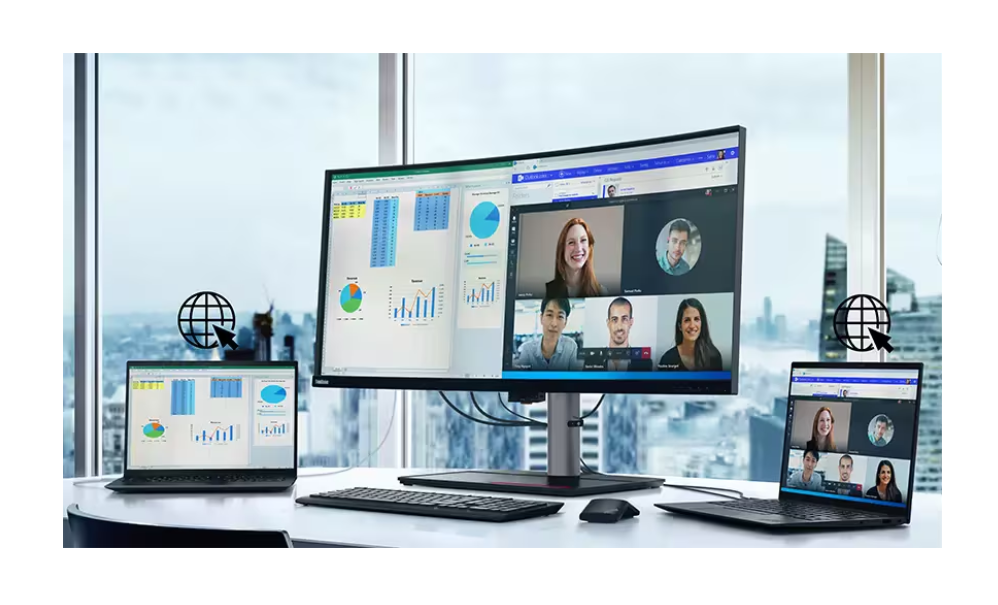 מסך Lenovo ThinkVision P40w-20 UltraWide 40'' 5K IPS