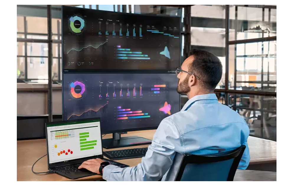 מסך Lenovo ThinkVision P40w-20 UltraWide 40'' 5K IPS