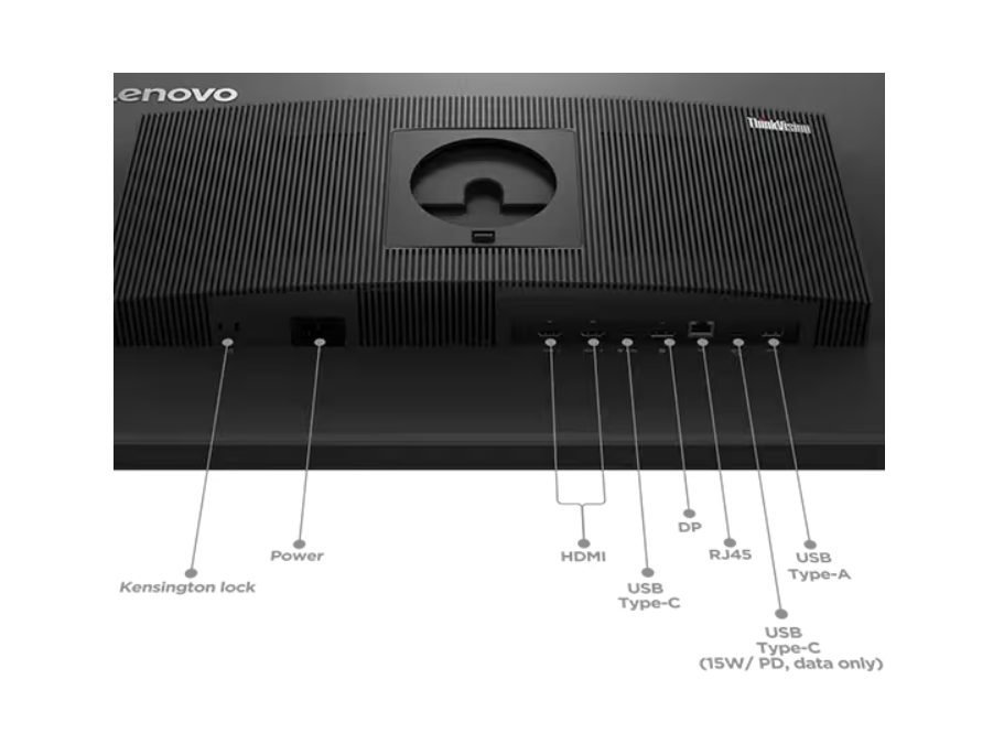 מסך תלת מימד Lenovo ThinkVision 27'' 3D 2D-4K UHD, 3D-FHD IPS
