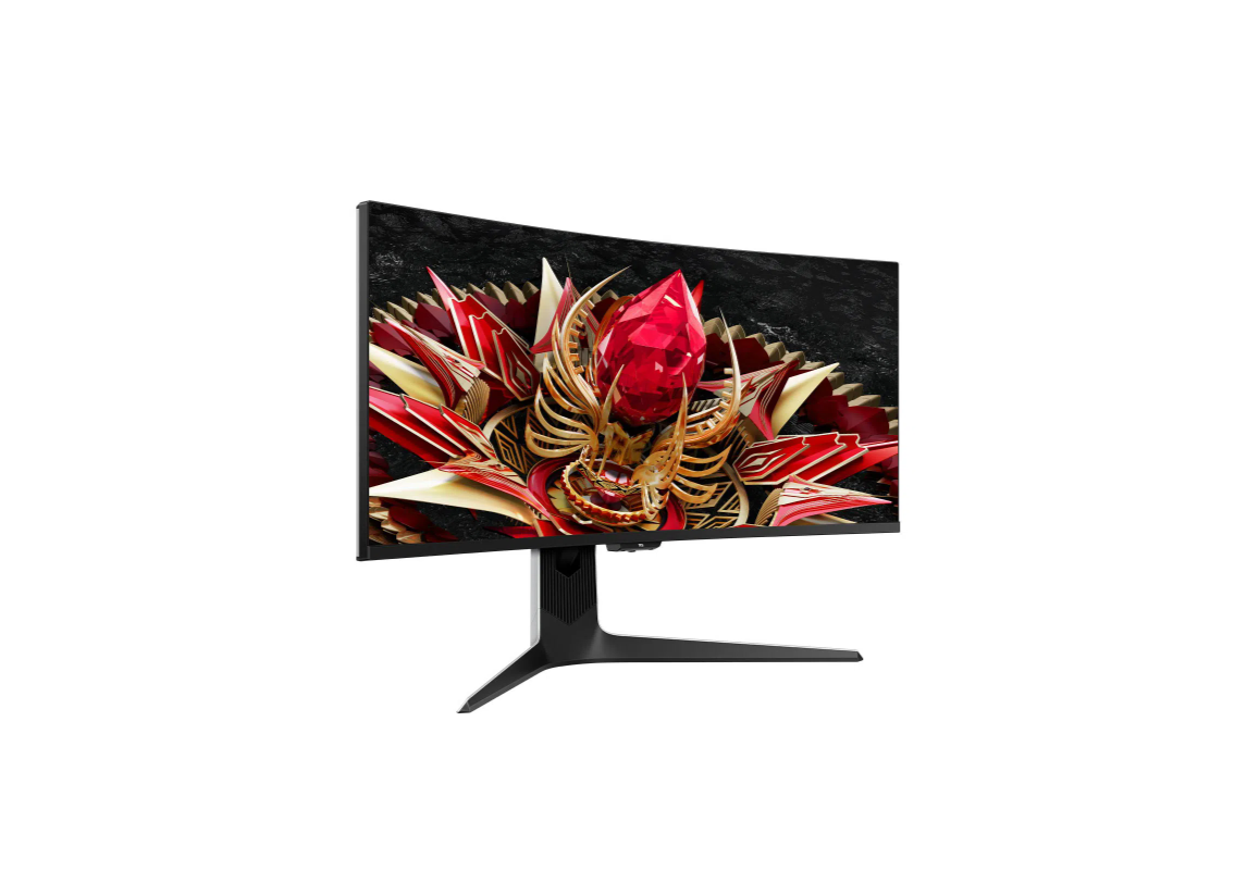 מסך גיימינג TCL 34R83Q 34'' Ultra-Wide 2K-WQHD Mini-LED HVA 180Hz 1MS 3Y-OS