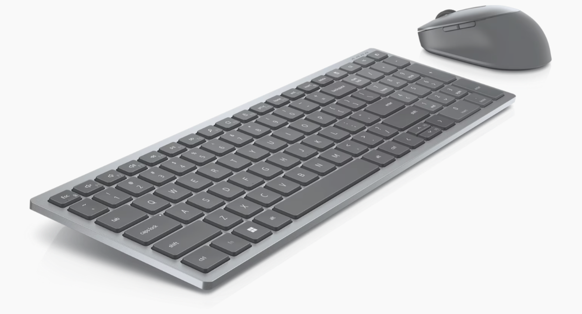 סט מקלדת ועכבר אלחוטי Dell Multi-Device KM7120W