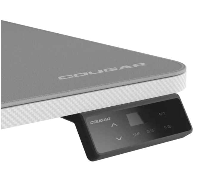 שולחן גיימינג חשמלי לבן Cougar E-Star 120 White