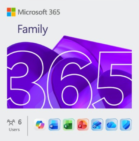 תוכנת אופיס לשנה Microsoft Office 365 Family ESD