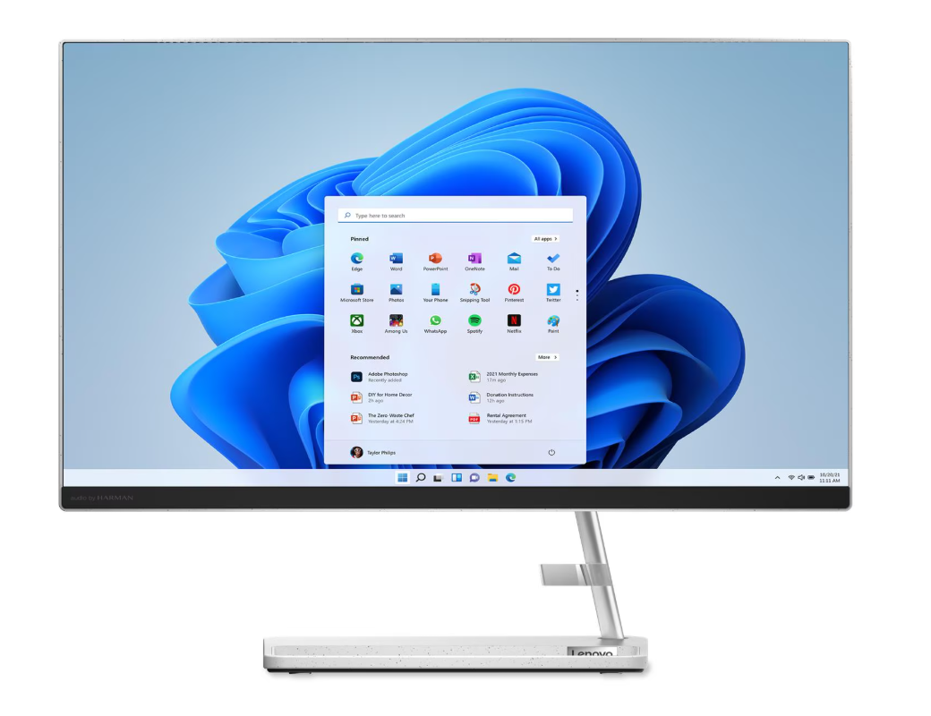 מחשב נייח Lenovo AIO IdeaCentre 24IAP7 24'' i5-13420H/16GB/1T/11H/3Y-OS