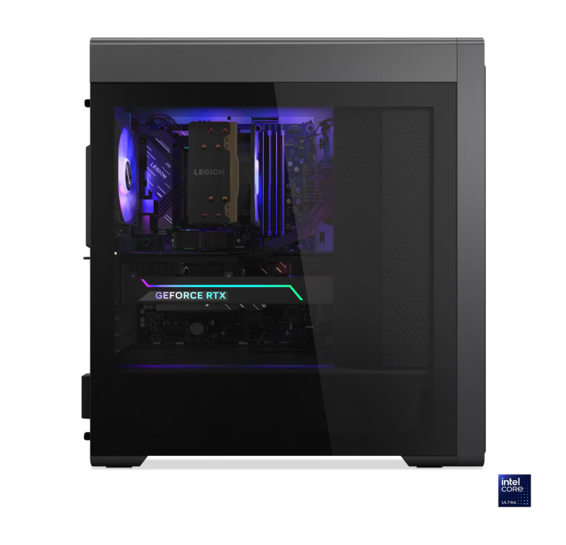 מחשב נייח גיימינג Lenovo Legion T7 34IAS10 Ultra 7-265KF/64G/1TB/RTX5070TI/3Y-OS