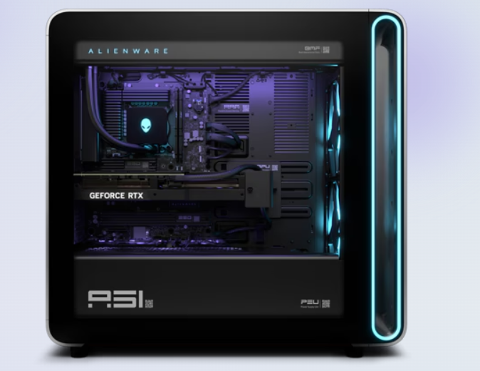 מחשב נייח גיימינג Dell Alienware Area-51 AAT2250 Ultra 9-285K/64G/1T+2T/RTX5070Ti/11P/3Y-OS