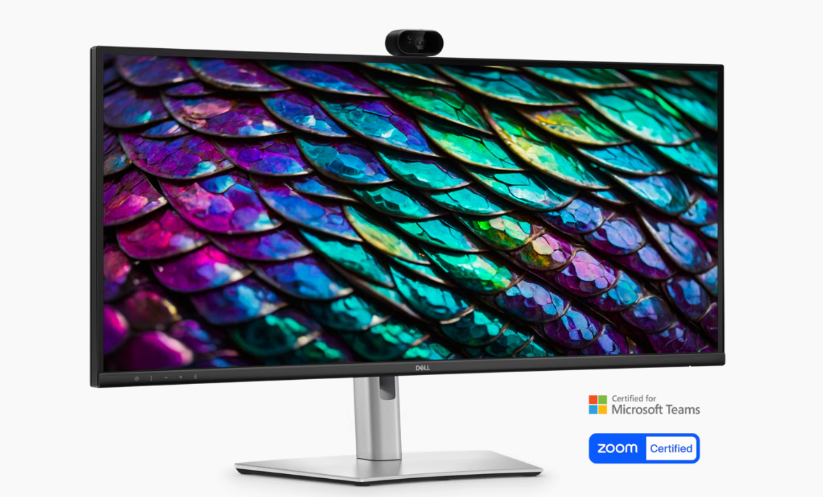 מסך Dell Pro P3426WEB 34" IPS 100Hz 2K-WQHD Conferencing Monitor