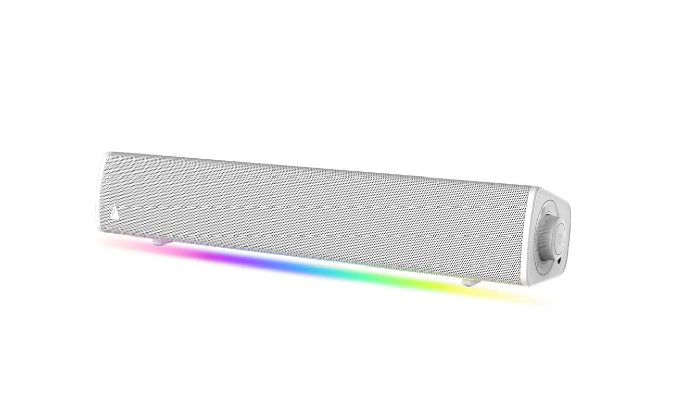 סאונד בר לבן Creative Sound Blaster GS3 Compact RGB Gaming SuperWide White