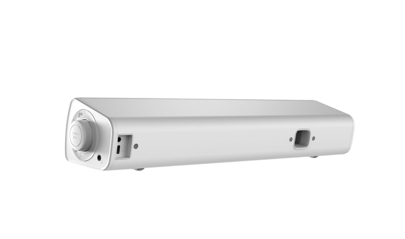 סאונד בר לבן Creative Sound Blaster GS3 Compact RGB Gaming SuperWide White