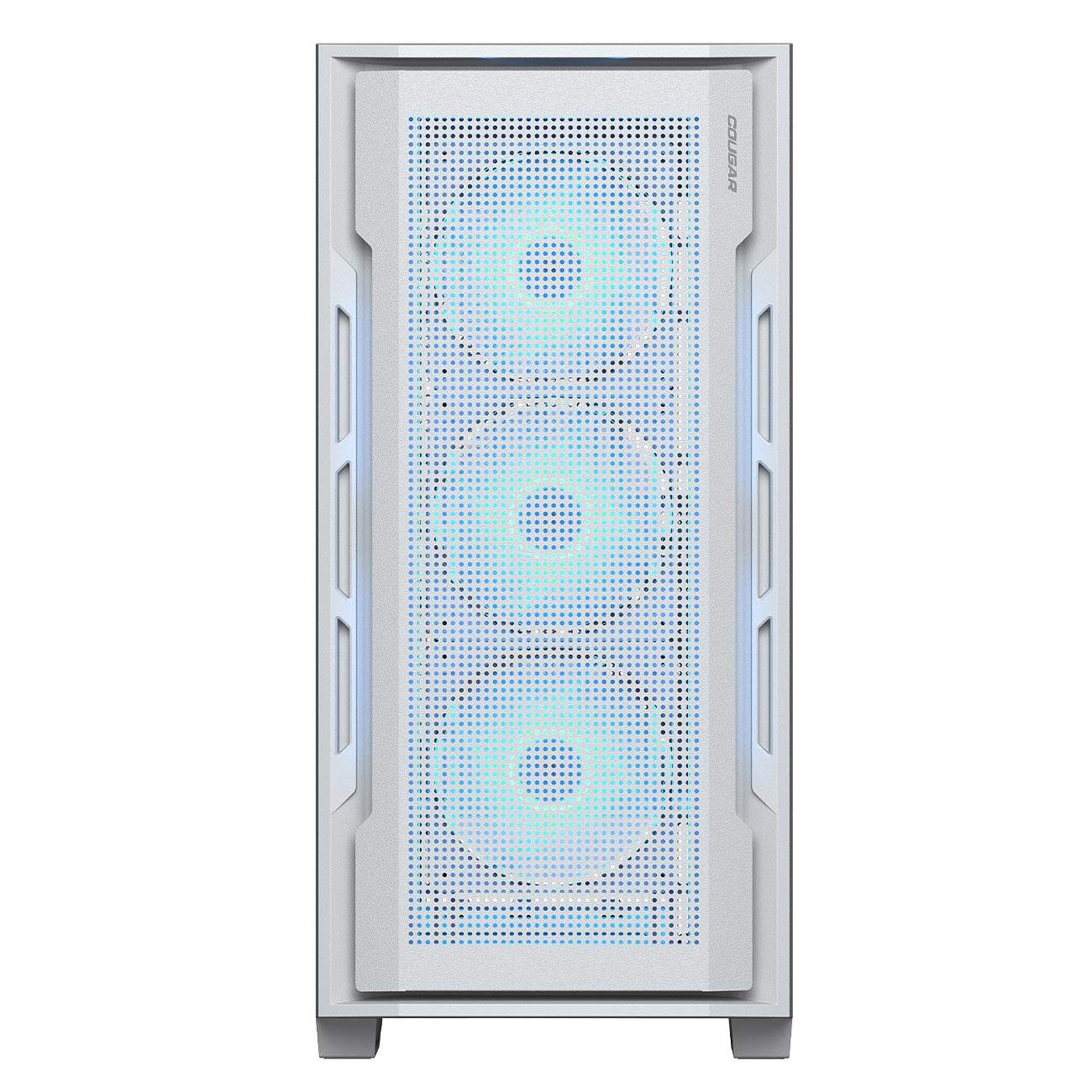 מארז בצבע לבן Cougar UNIFACE ARGB