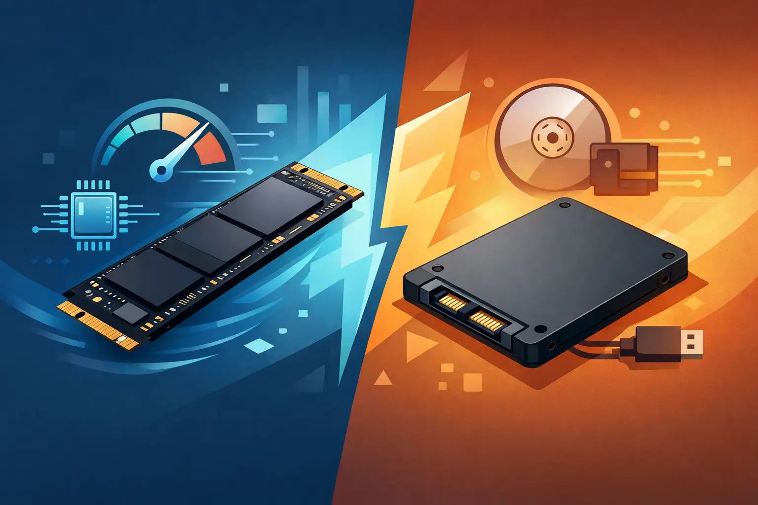 SSD NVMe מול SATA - מה באמת כדאי לקנות?