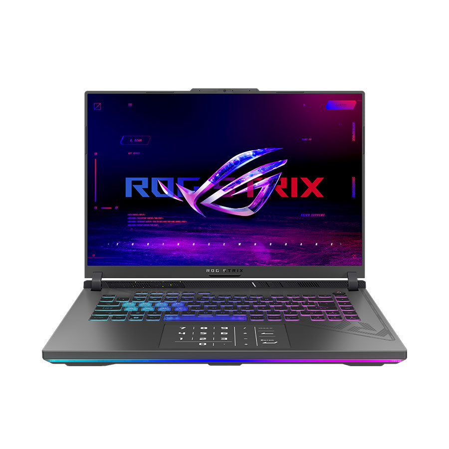 מחשב נייד גיימינג ASUS ROG Strix G614JU-16.0 QHD/i7-13650HX/16GB DDR5/1TB M.2 SSD/RTX™ 4050-6gb/Gray/WIN11 Home/3Y