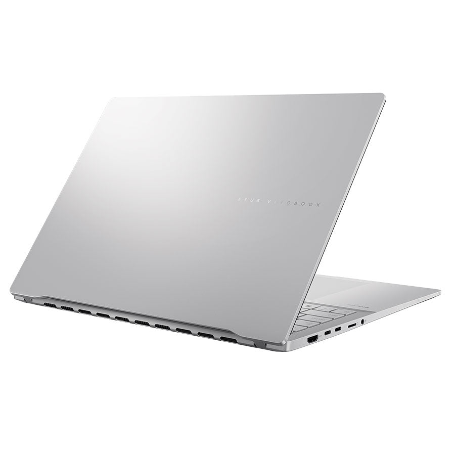 מחשב נייד ASUS Vivobook S 16/M5606WA-16.0 3.2K OLED/AMD Ryzen™ AI G HX 370 /32GB DDR5/1TB M.2 SSD/Win11 /Silver/1YOS