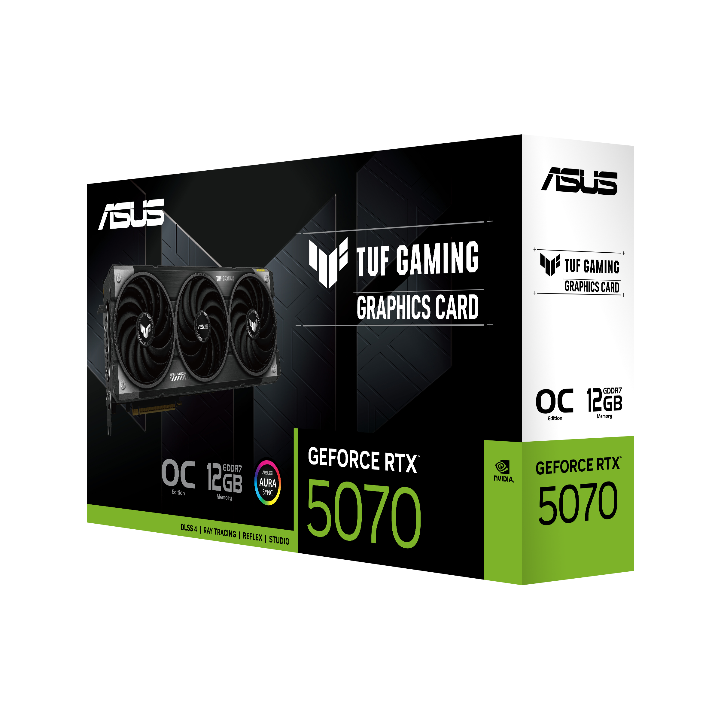 כרטיס מסך ASUS TUF Gaming GeForce RTX 5070 12G OC