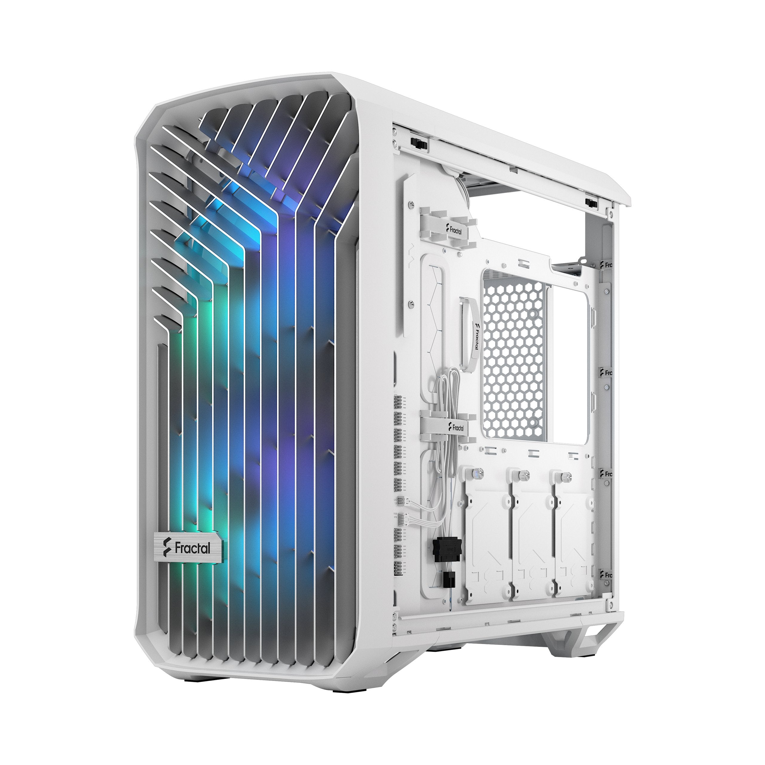 מארז לבן Fractal Design Torrent Compact RGB White Clear