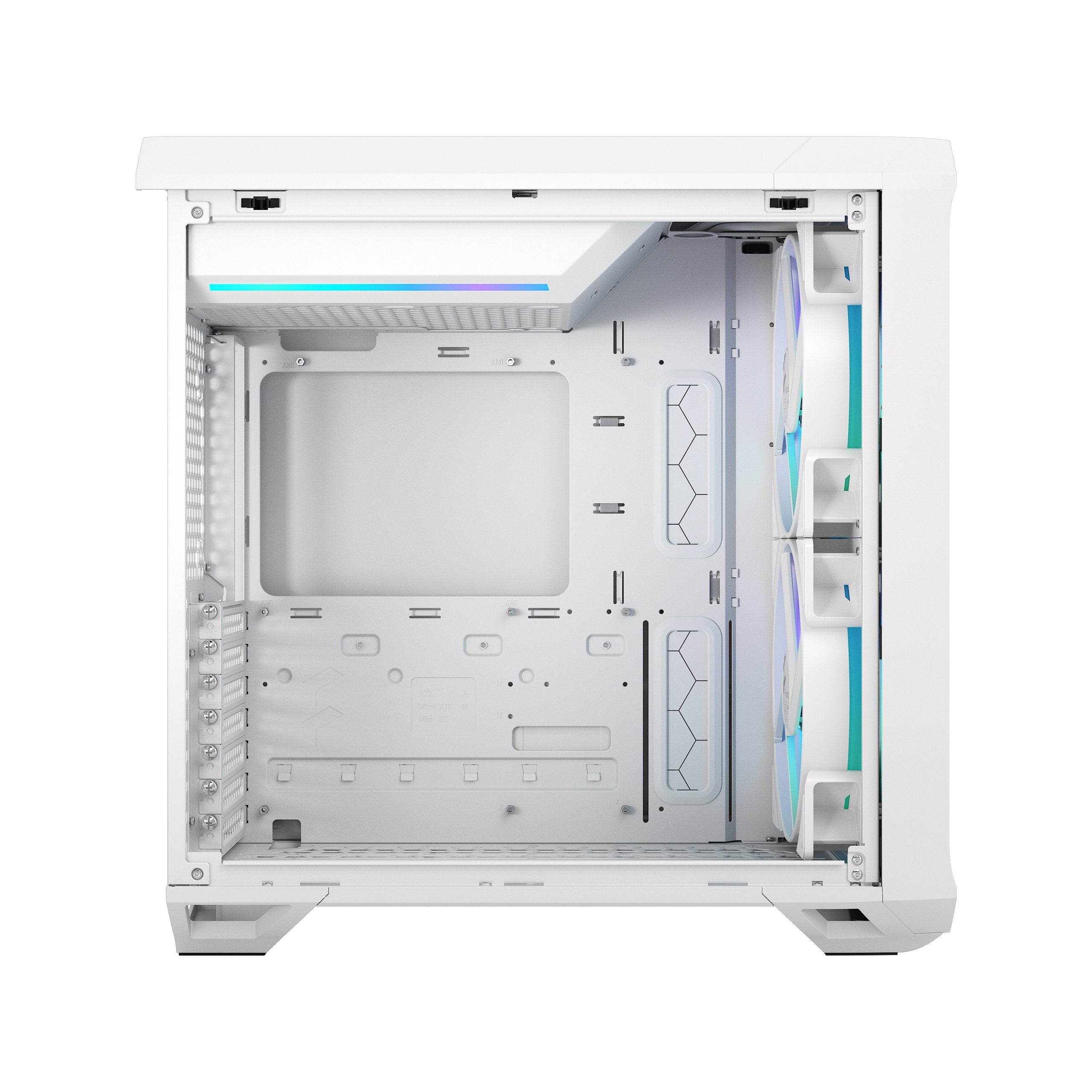 מארז לבן Fractal Design Torrent RGB White Clear