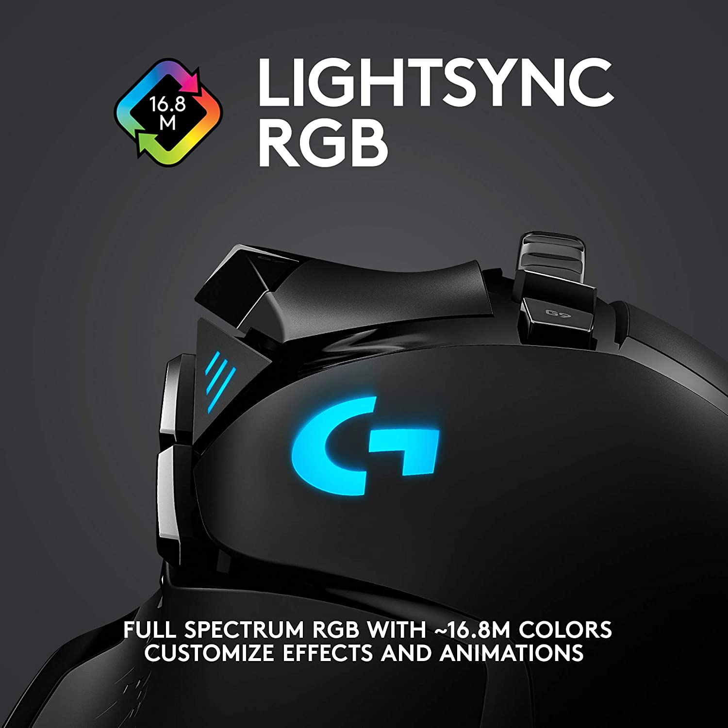 עכבר גיימינג אלחוטי Logitech G502 Lightspeed