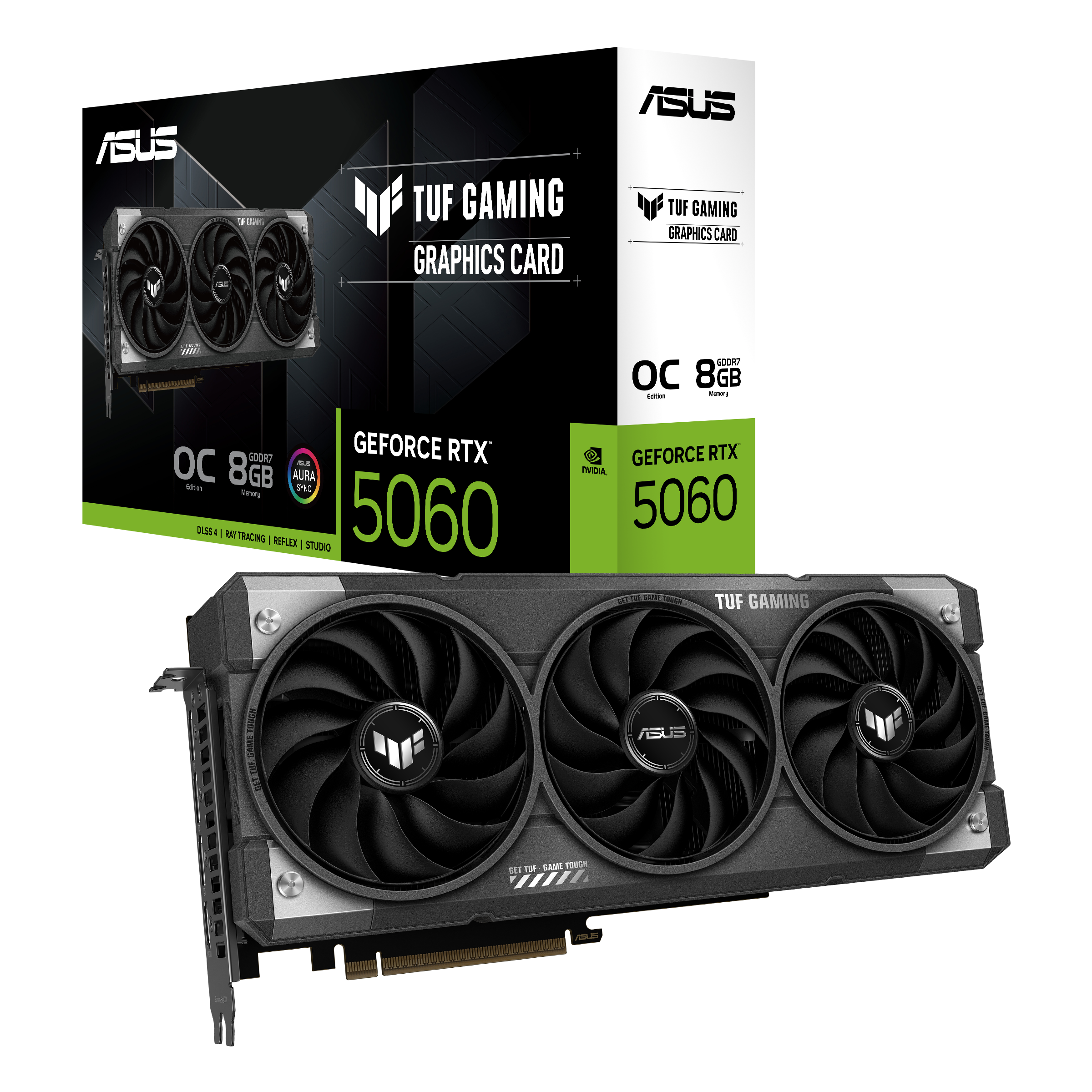 כרטיס מסך ASUS TUF GeForce RTX 5060 8G OC