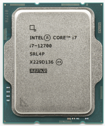 מעבד Intel Core i7-12700