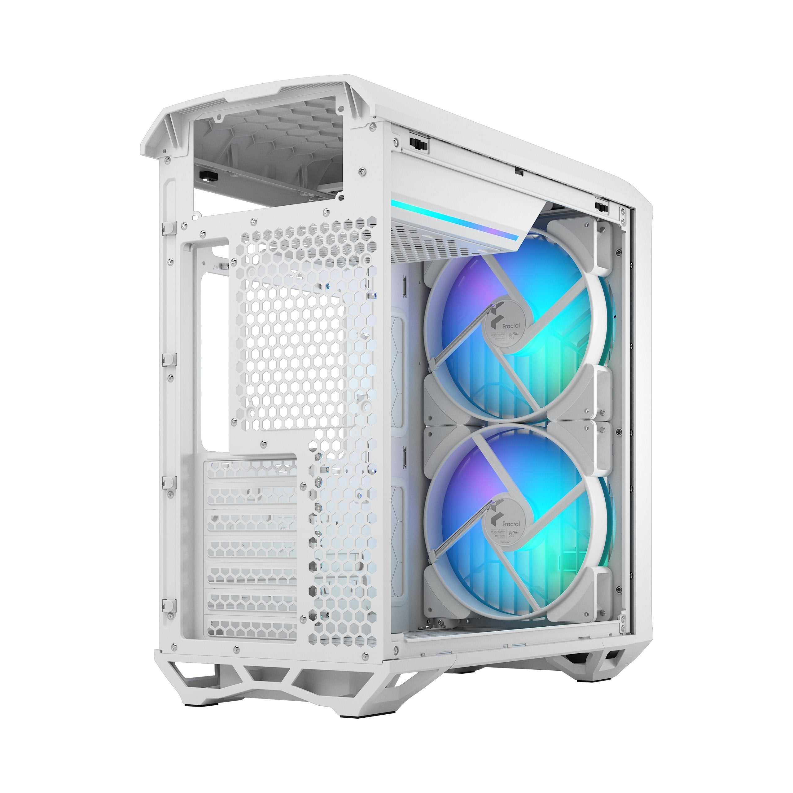 מארז לבן Fractal Design Torrent RGB White Clear