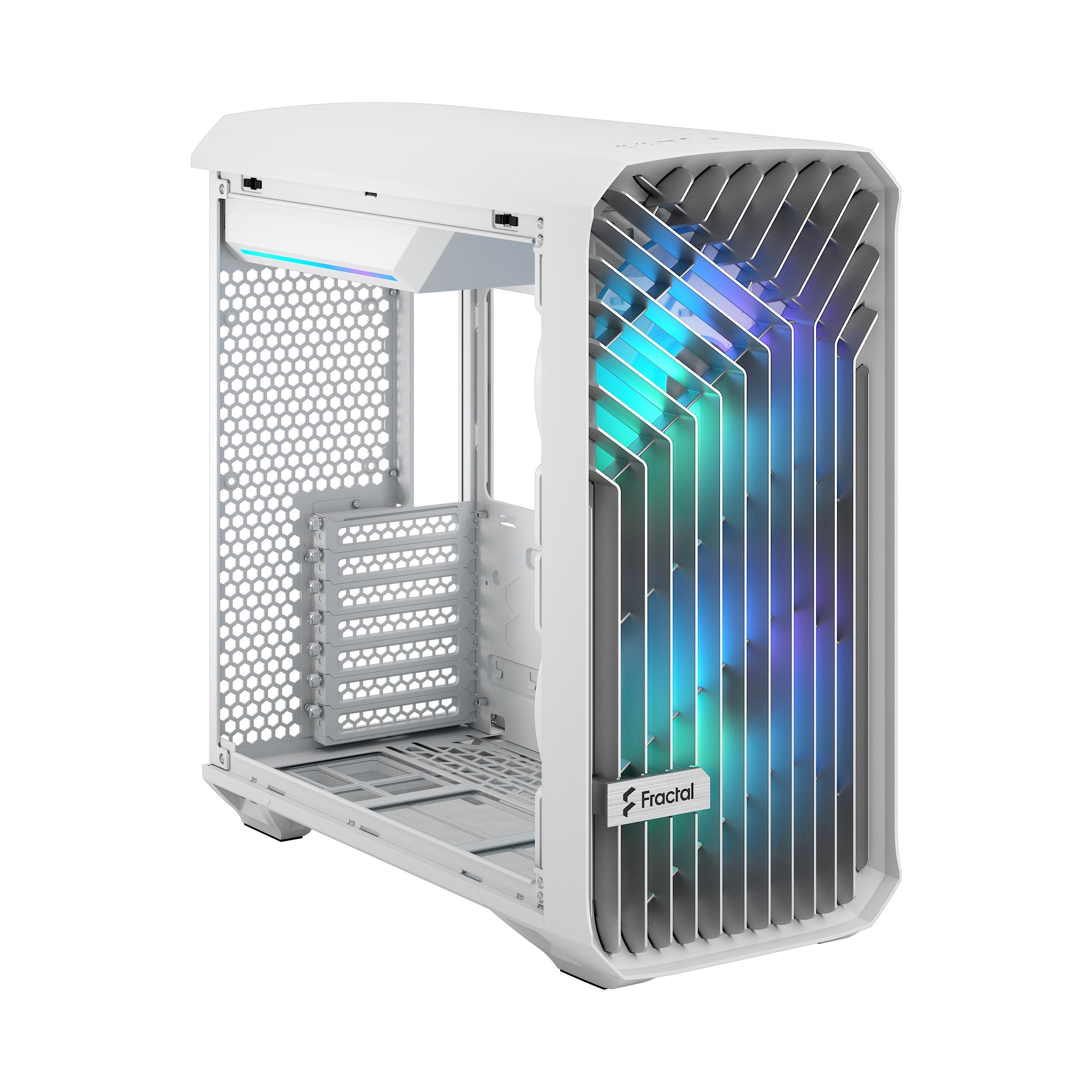 מארז לבן Fractal Design Torrent Compact RGB White Clear