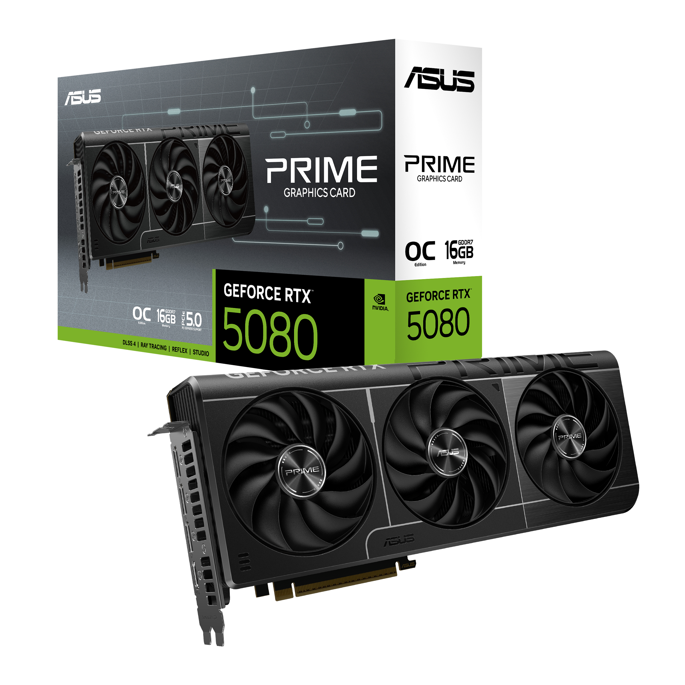 כרטיס מסך ASUS Prime GeForce RTX 5080 16G OC