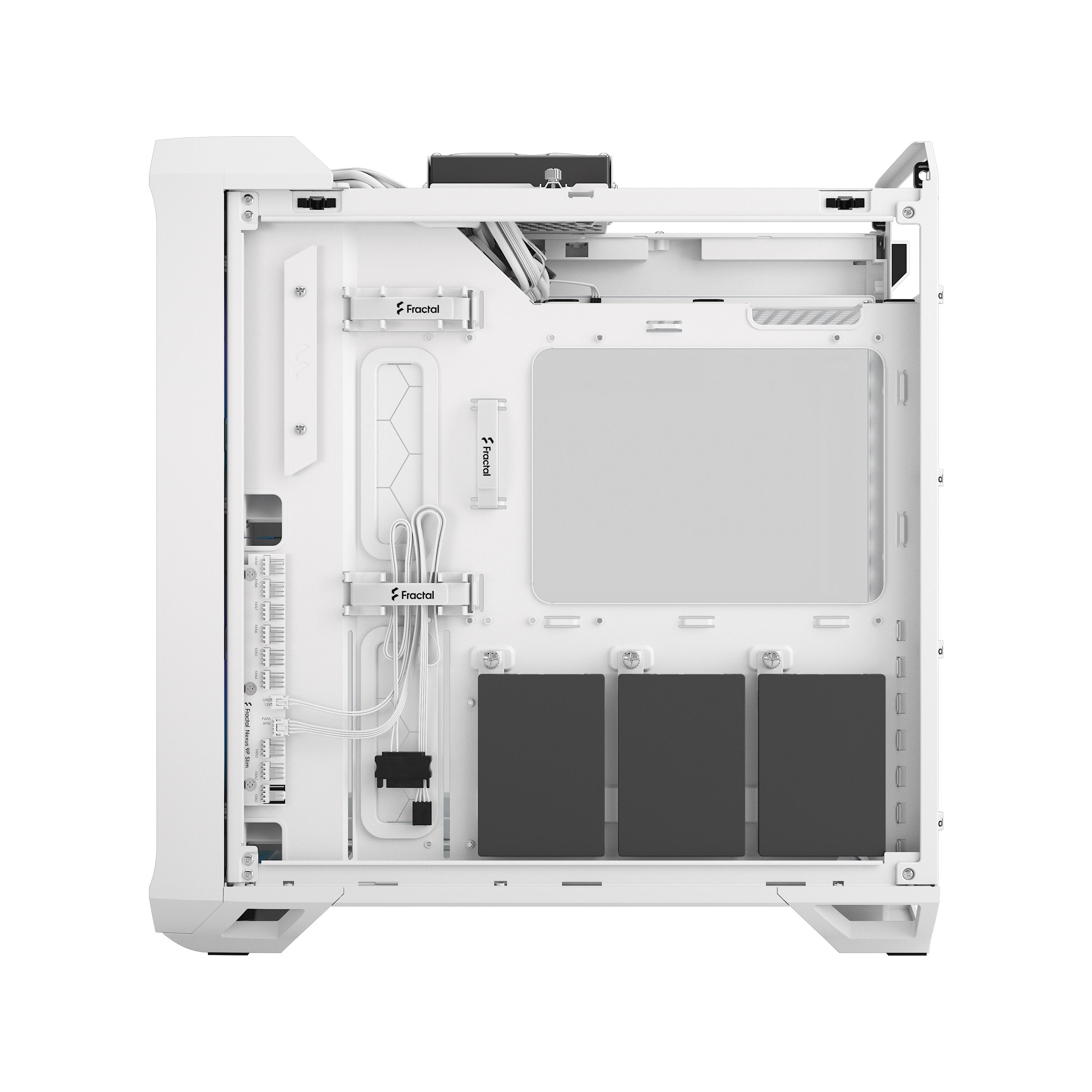 מארז לבן Fractal Design Torrent RGB White Clear