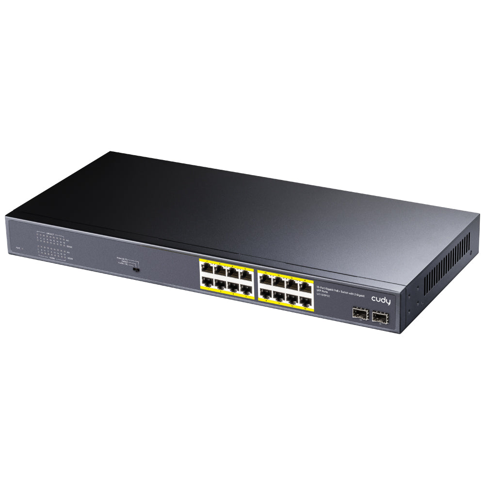 מתג Cudy 16-Port POE Gigabit 200W