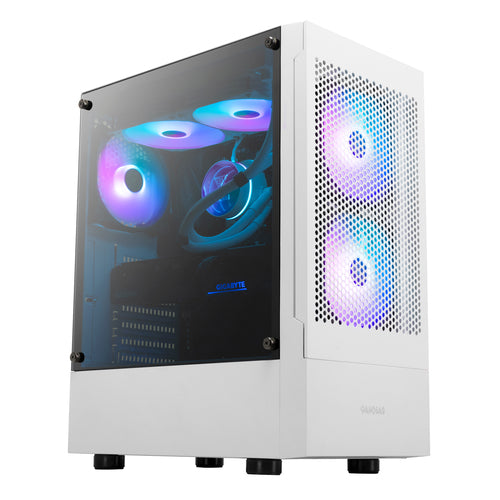 מארז בצבע לבן Gamdias Talos E3 Mesh