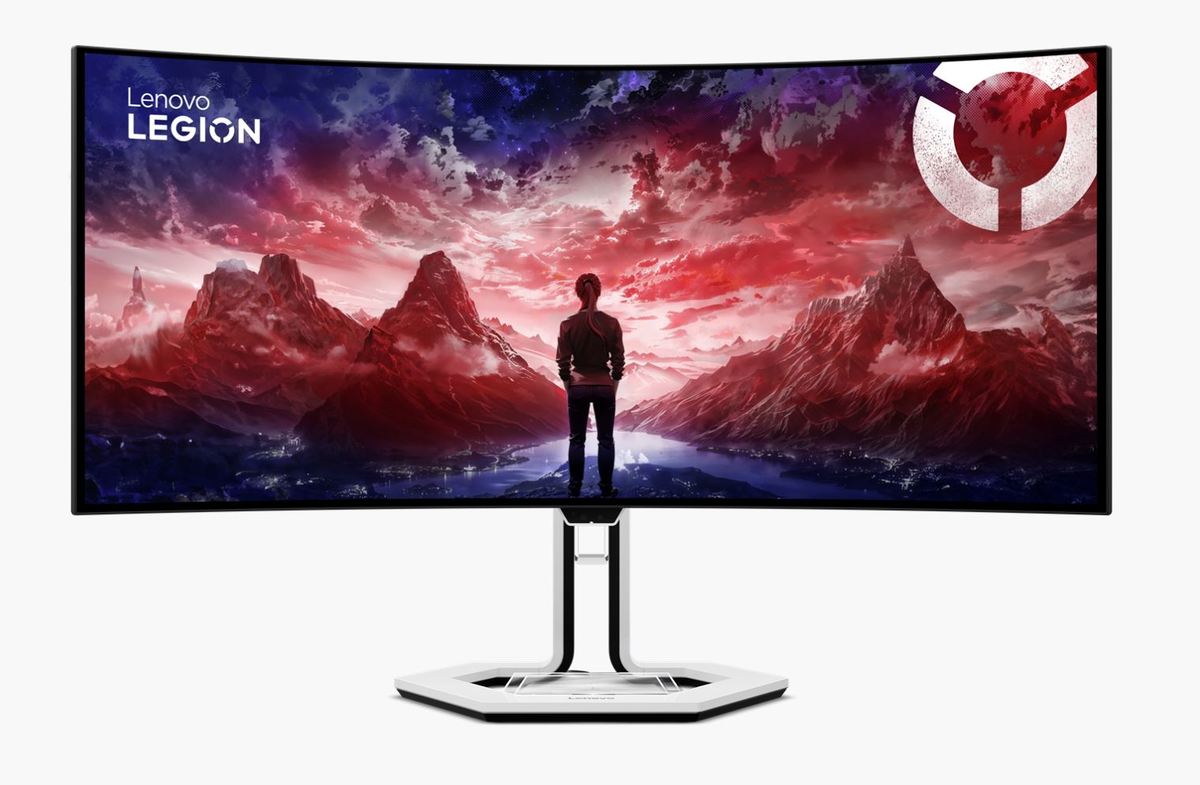 מסך גיימינג Lenovo Legion Pro 34WD-10 34'' Ultra-Wide 2K-WQHD OLED 240Hz 1MS 3Y