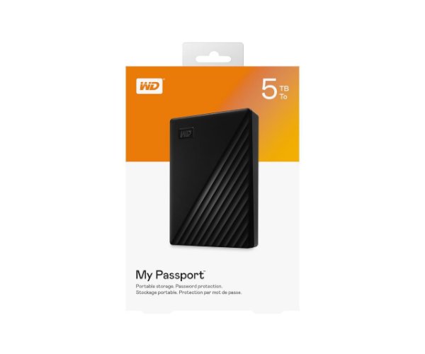 דיסק חיצוני Western Digital My Passport 5TB HDD