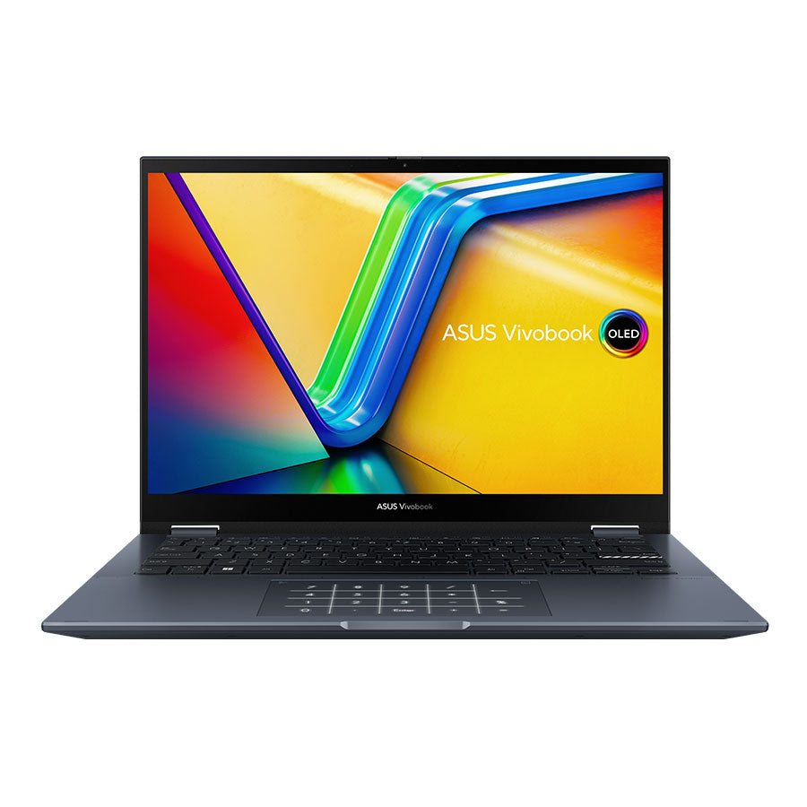 מחשב נייד ASUS Vivobook S 14 Flip OLED/TP3402VA/2.8K/Touch/ i5-13500H/8GB/512GB/11H/Blue/1YOS