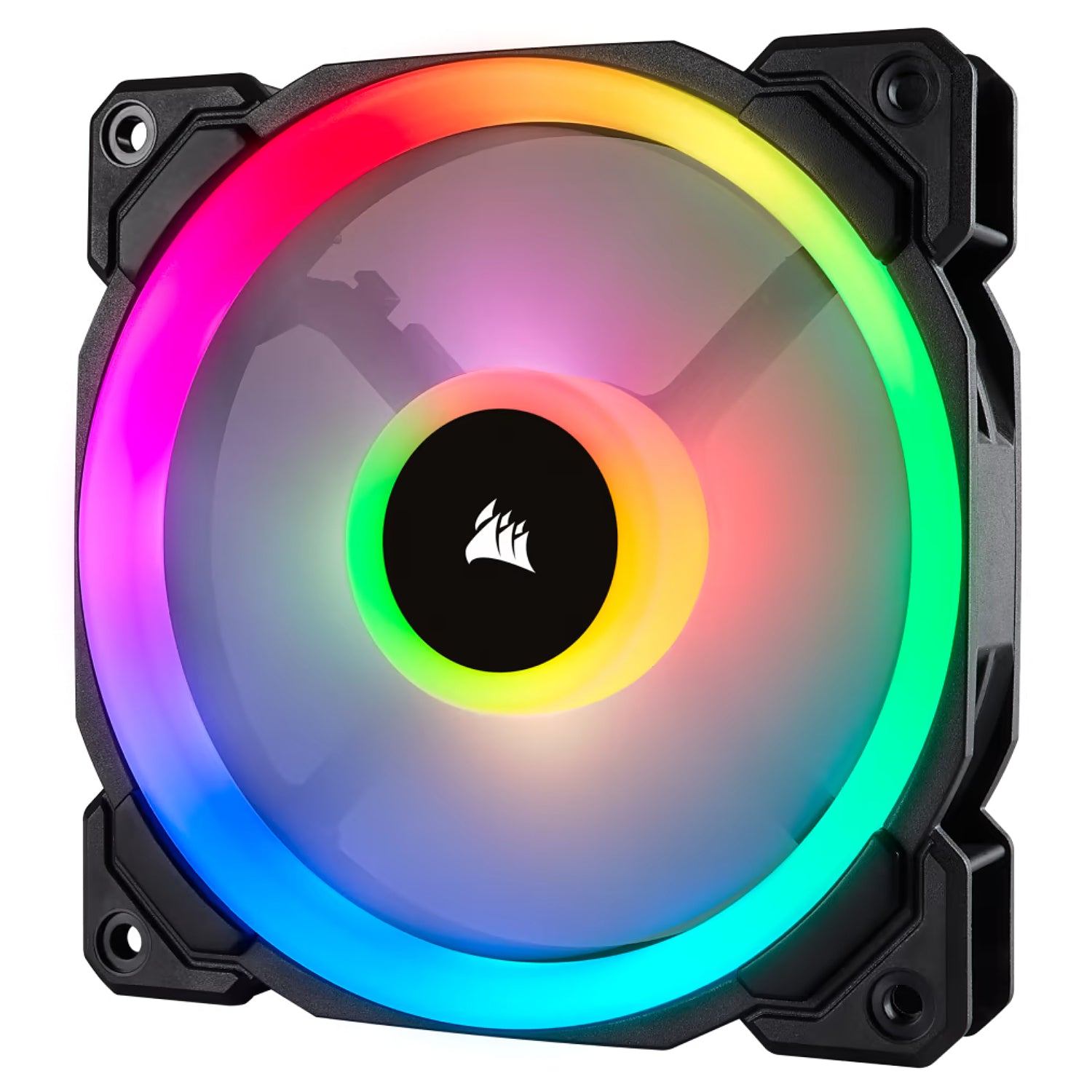 מאוורר למארז Corsair LL140 Dual Light Loop PWM RGB 140mm