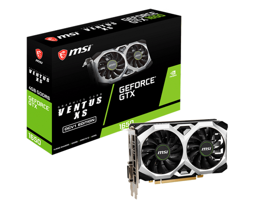 כרטיס מסך MSI GeForce GTX 1650 4GB Ventus OC V3