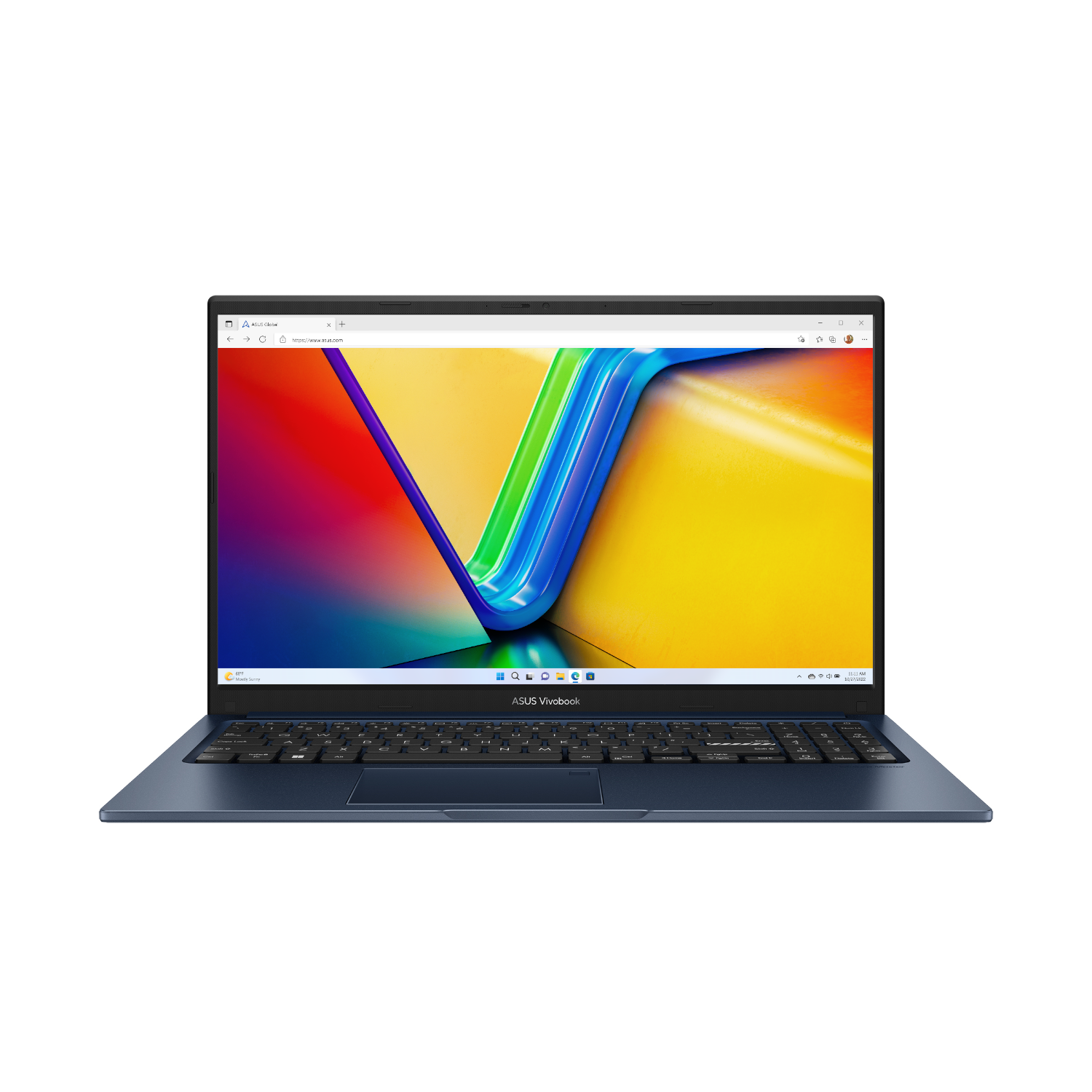 מחשב נייד ASUS VivoBook 15.6'' i3-1215U/8G/256G/Blue/11Pro/1Y