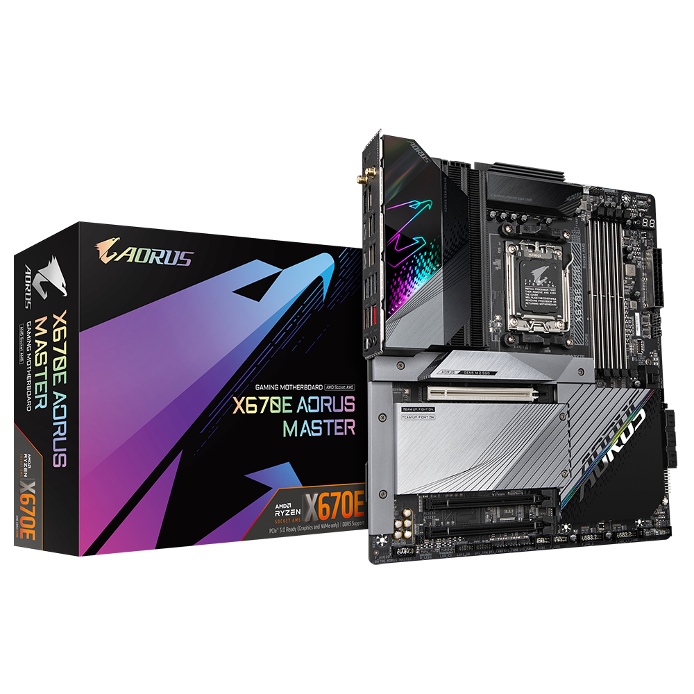 לוח אם Gigabyte X670E AORUS MASTER 1.1