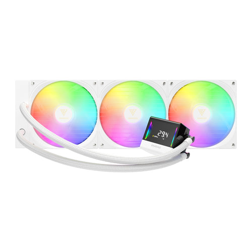 קירור נוזלי בצבע לבן Gamdias CHIONE E4-420 360mm