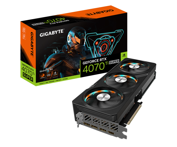 כרטיס מסך Gigabyte GeForce RTX 4070TI 16GB SUPER GAMING OC