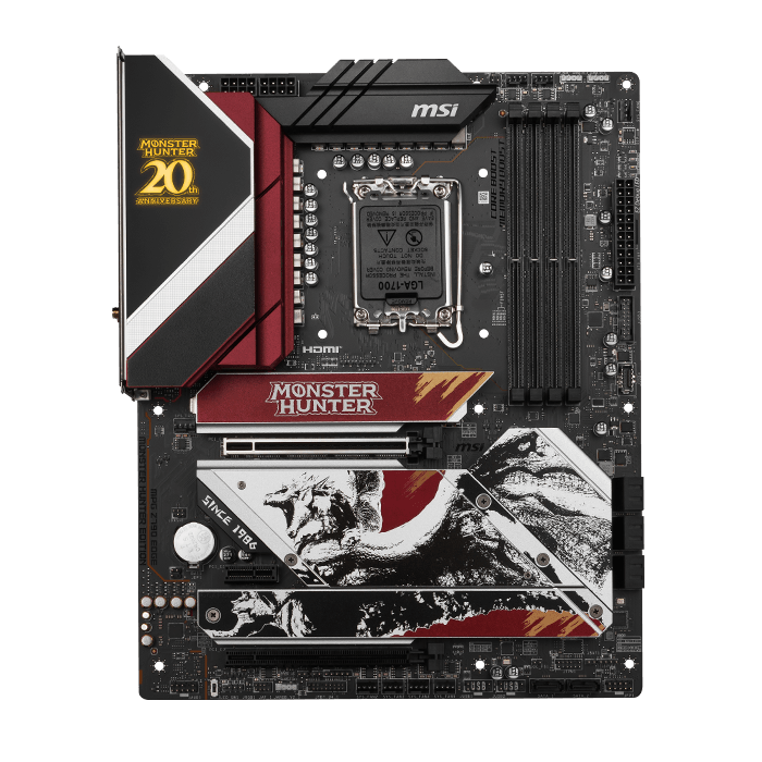 לוח אם MSI MPG Z790 EDGE Monster Hunter Edition