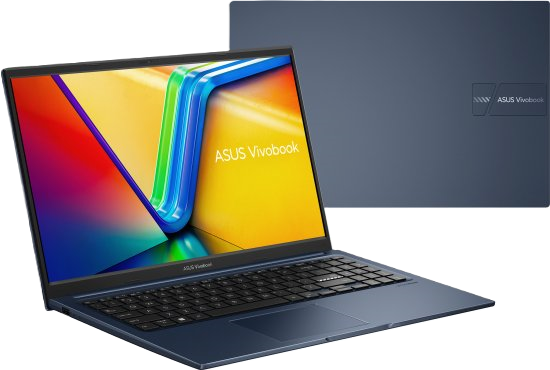 מחשב נייד Asus VivoBook 15.6'' Ultra 5 120U/8G/512GB/Blue/DOS/1Y