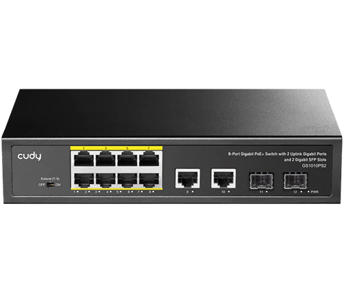 מתג Cudy 8-Port POE 120W