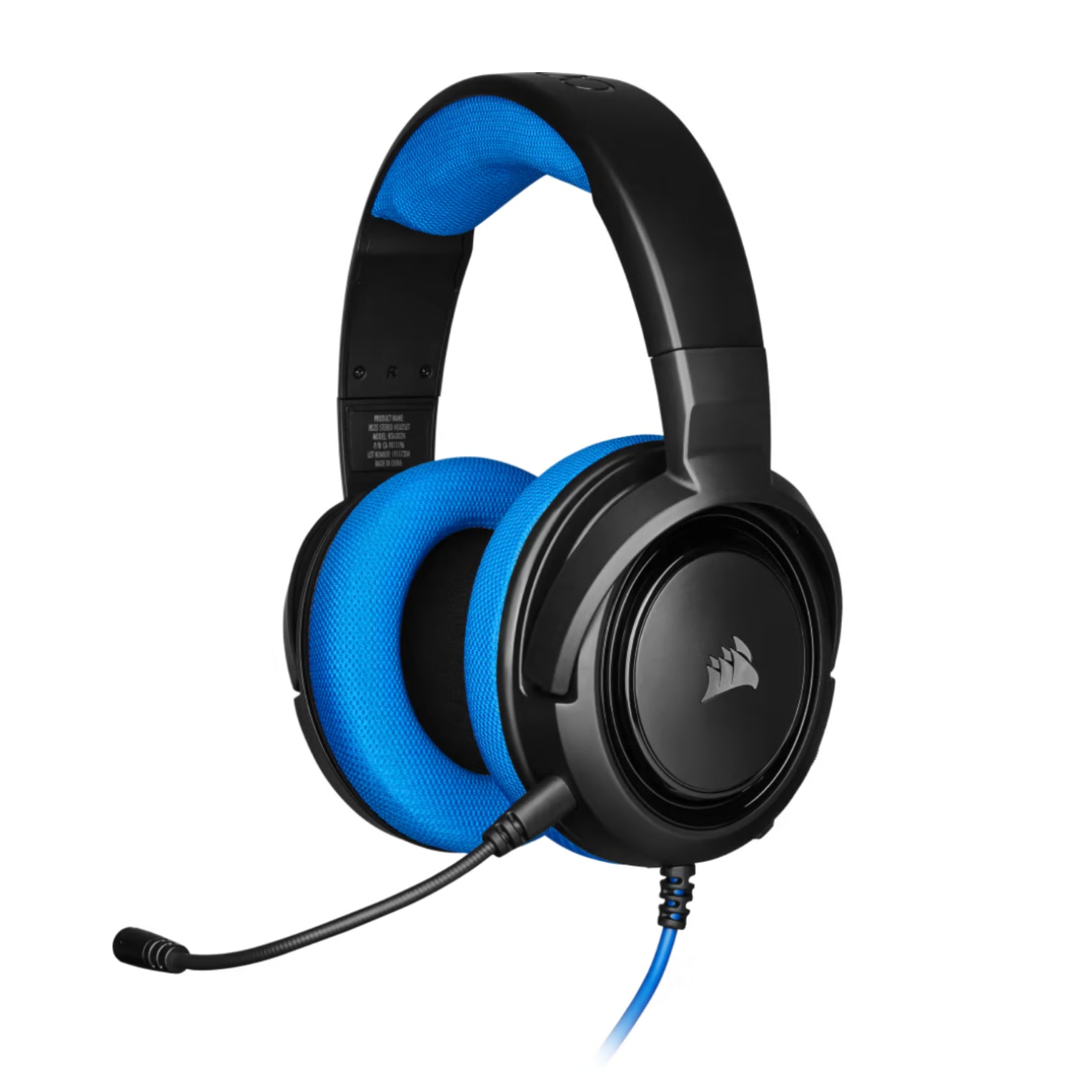 אוזניות גיימינג Corsair HS35 Blue