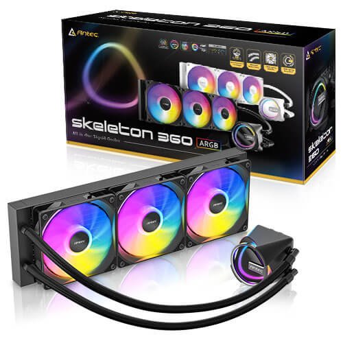 קירור נוזלי Antec Skeleton 360 ARGB 260W TDP