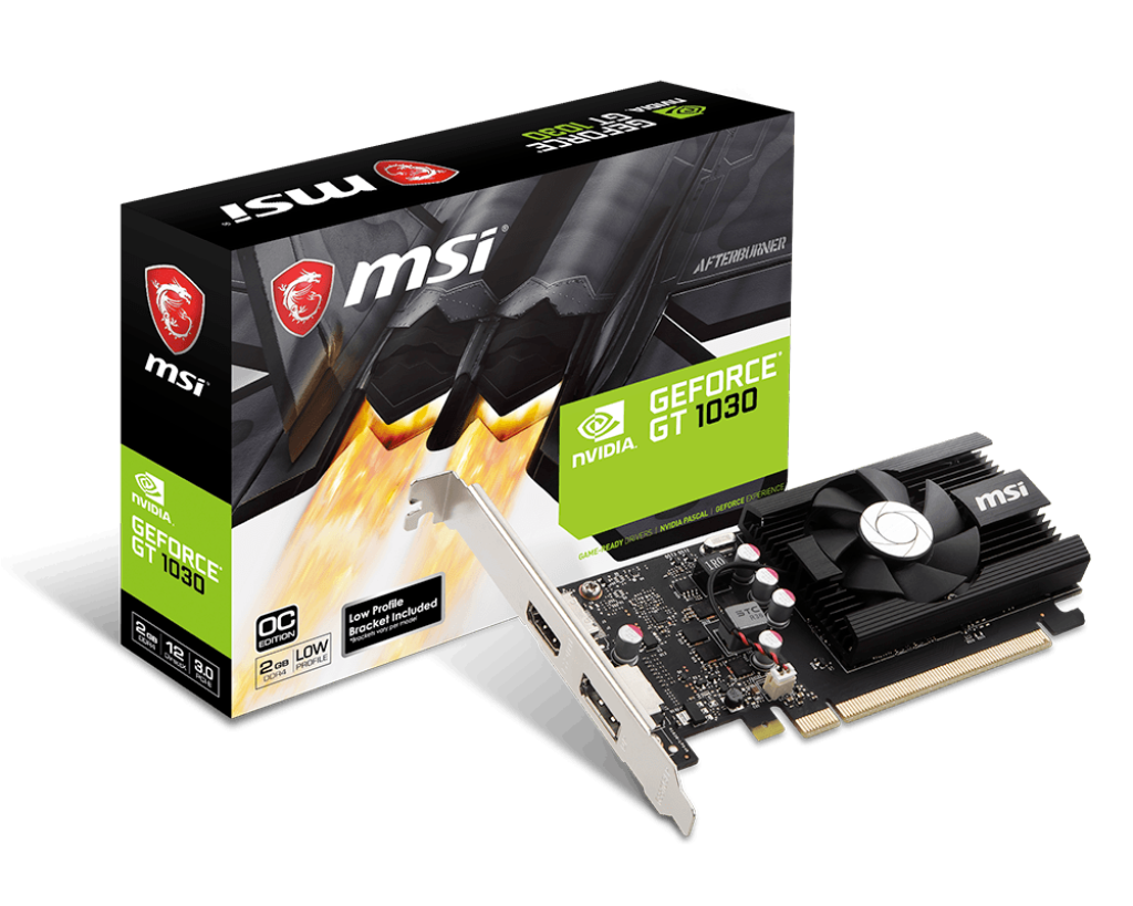 כרטיס מסך MSI GeForce GT 1030 4GB