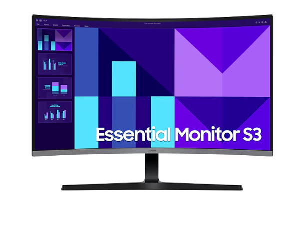 מסך קעור Samsung Essential S3 32'' VA FHD 100Hz