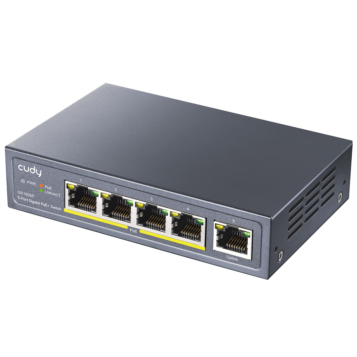 מתג Cudy 5-Port POE Gigabit 60W