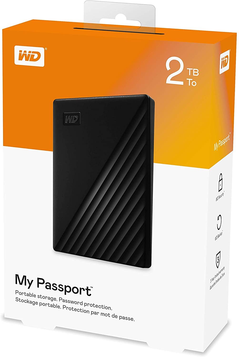 דיסק חיצוני Western Digital My Passport 2TB HDD
