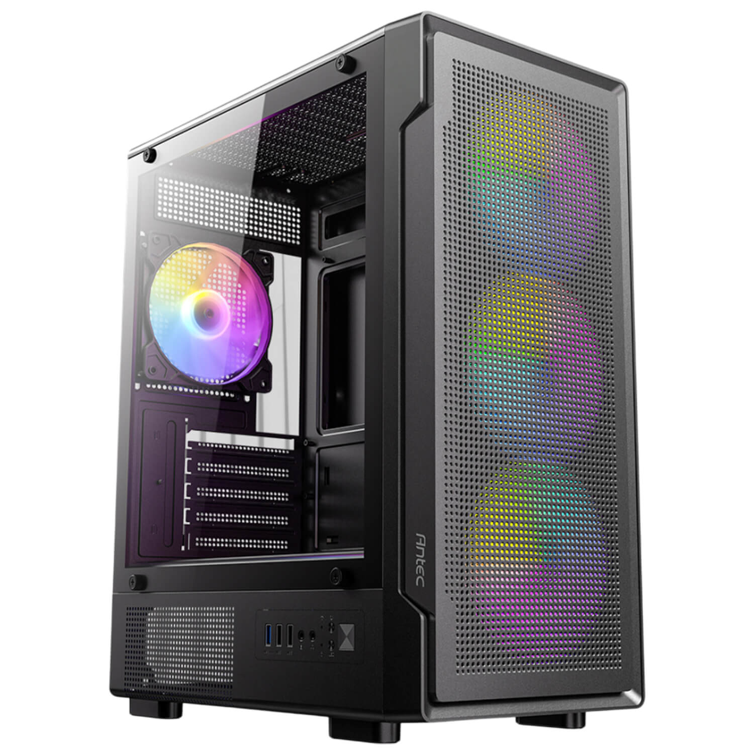 מארז Antec VX300M ARGB Black Mini-Tower